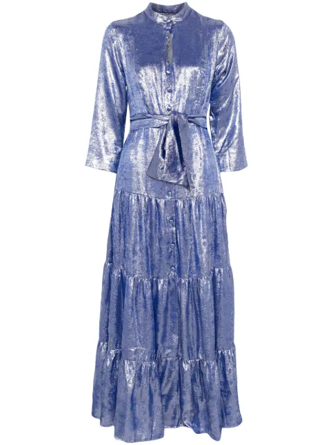 Baruni Salvia maxi dress Blue SS2527RB