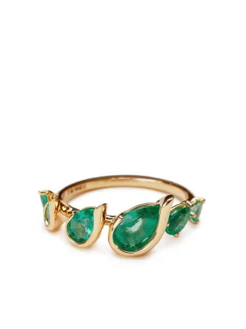 Fernando Jorge 18kt yellow gold Flicker emerald ring Gold FJ512107702