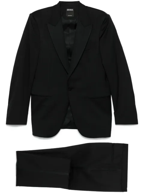 Zegna single-breasted suit Black 919525A921EW2S
