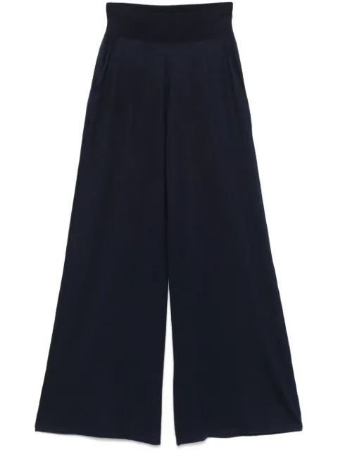 Frenckenberger fine-knit trousers Blue S25441AS