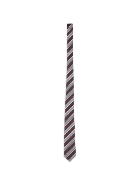 Valentino Garavani striped-pattern tie Black YEV194PVX