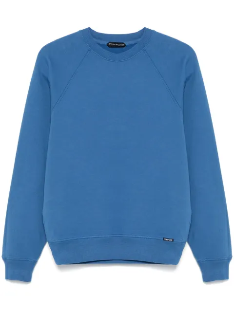 TOM FORD cotton sweatshirt Blue JCL019JMC063S25