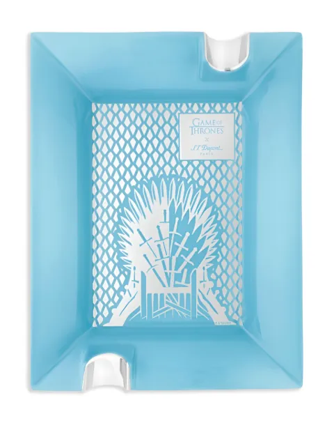 S.T. Dupont x Game of Thrones porcelain ashtray (22cm x 17cm) Blue D006052
