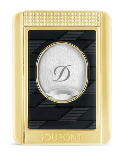 S.T. Dupont 1872 monogram cigar cutter Black D003479