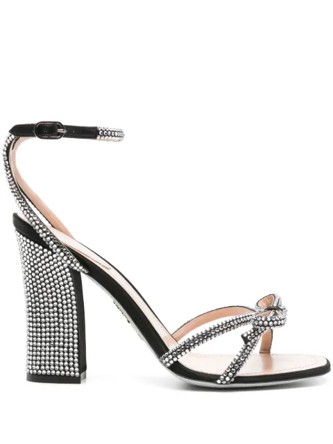René Caovilla 105mm Nicole sandals Black C12356105R001