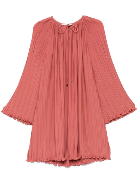 Lanvin plissé dress Pink RWDR00285904P25