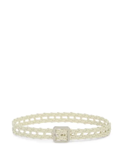Jil Sander woven-detail belt White J25TP0007P5452