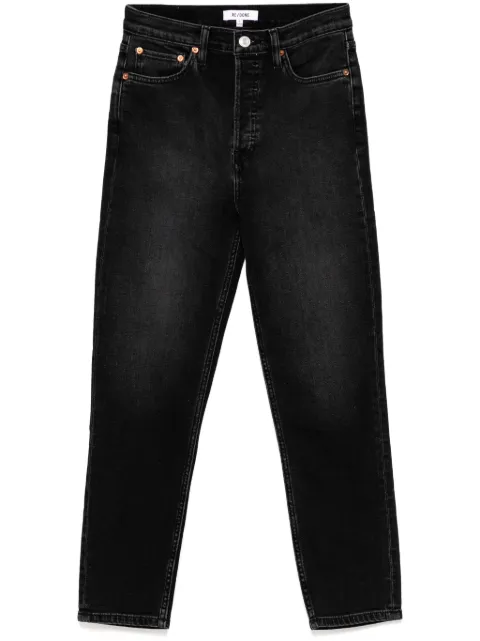 RE/DONE 90s ankle crop jeans Black 16503W90HRAC
