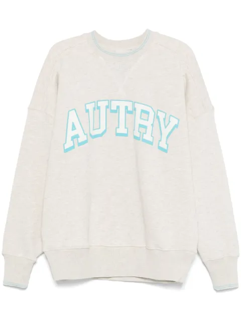 Autry logo-stamp sweatshirt Grey SWPW75JL