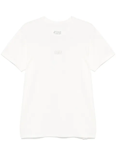 Maison Margiela numbers-motif T-shirt White S50GC0706S24575