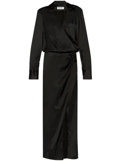 The Attico gathered dress Black 250WCW00211VVV088AA