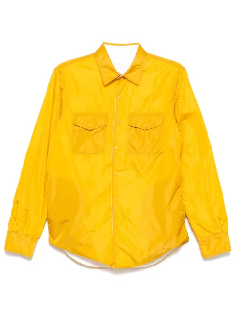 ASPESI Water repellent reversible shirt Yellow S5II542V006
