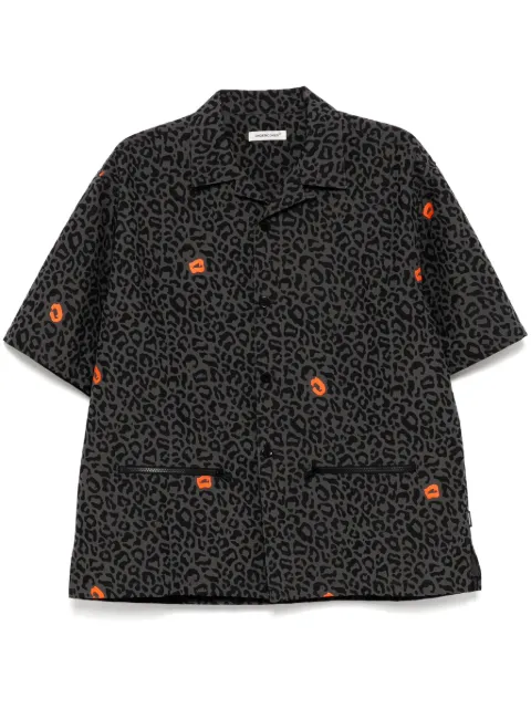 Undercover leopard print shirt Grey UP1E44091