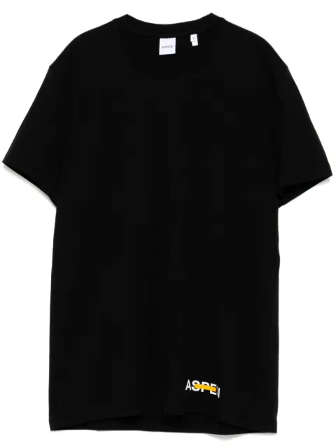 ASPESI logo-print T-shirt Black S5AAY99A335