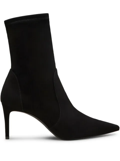 Stuart Weitzman 75mm Stuart Power boots Black SJ973SUS