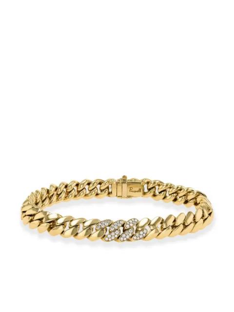Pragnell 18kt yellow gold Fusion diamond bracelet Gold FUS003