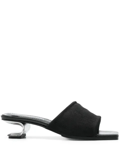 Nicole Saldaña Sarah mules Black FSLDWSAH109027