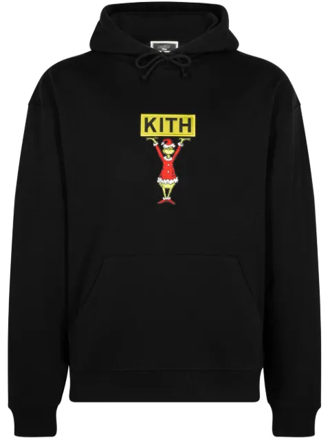 KITH x The Grinch Williams III hoodie Black KHM033047001