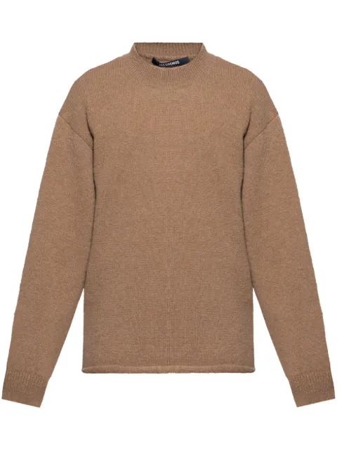 Jacquemus drop-shoulder sweater Brown SWM00295AK00151