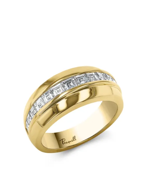 Pragnell 18kt yellow gold Manhattan diamond ring Gold MANH0046