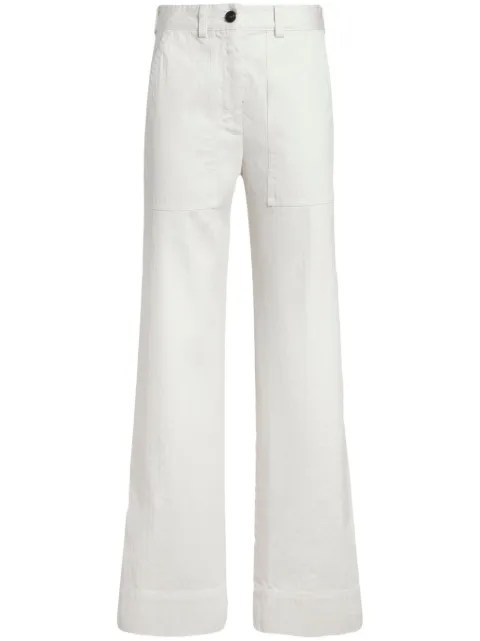 ETRO flared trousers White WREA0042AC282