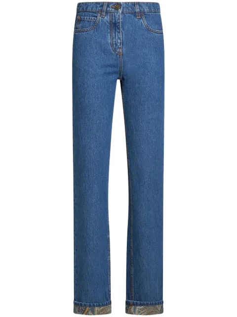 ETRO straight-leg jeans Blue WRNB0020AD230