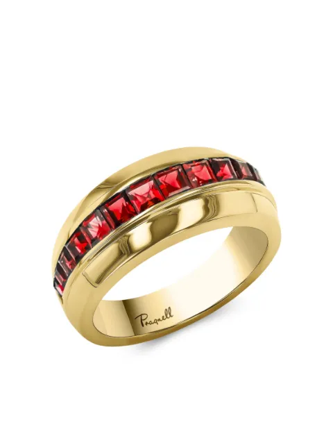 Pragnell 18kt yellow gold Manhattan ruby ring Gold MANH0047
