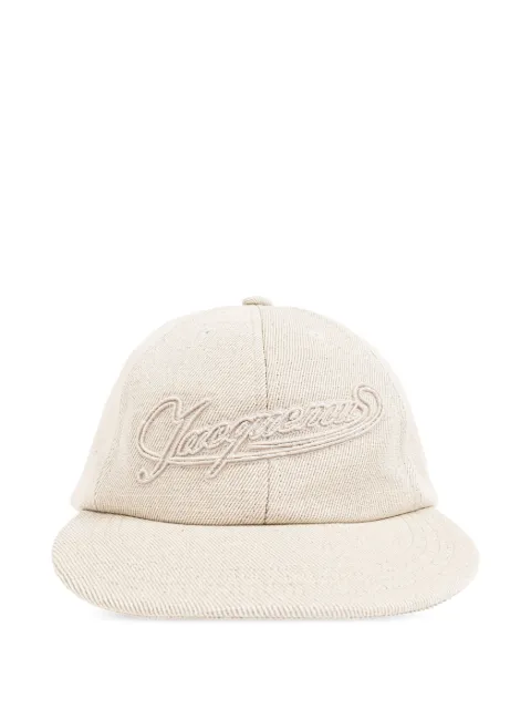 Jacquemus logo hat Neutrals 255AC7185113
