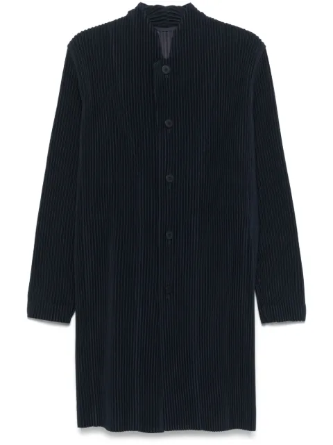 Homme Plissé Issey Miyake Tailored Pleats 2 coat Blue HP48JD155