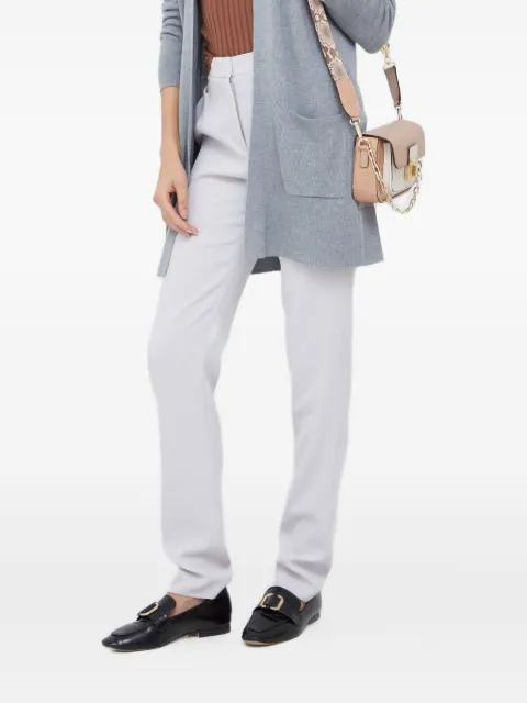 Emporio Armani high-waisted trousers Grey H3NP2EC9900