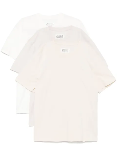 Maison Margiela cotton T-shirt (pack of three) White S50GC0710S23973