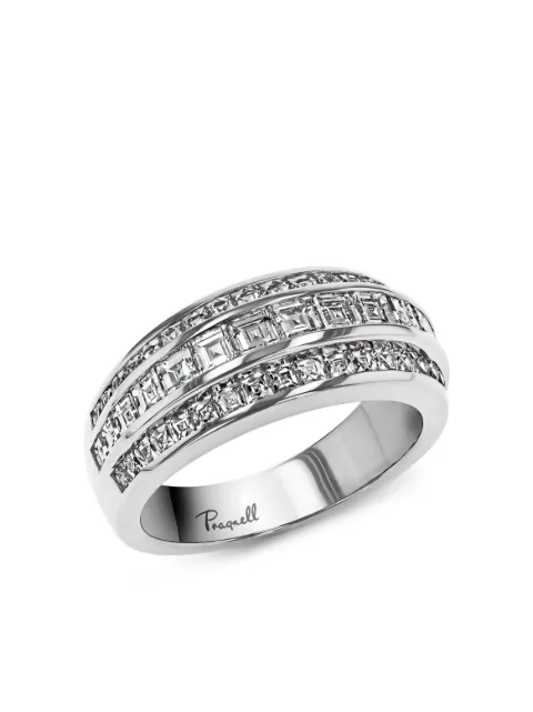 Pragnell platinum Manhattan diamond ring Silver MANH0001