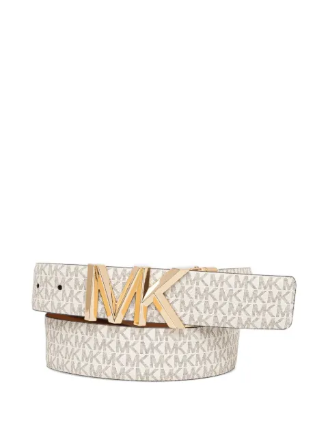 Michael Michael Kors logo-embellished belt Neutrals 558818
