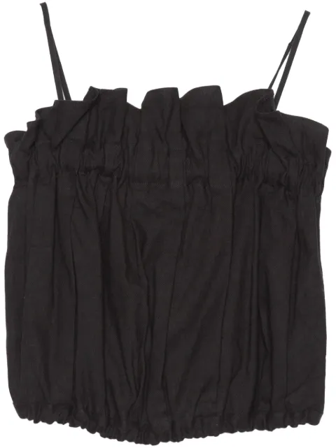 Muller Of Yoshiokubo Lino top Black MLS25211