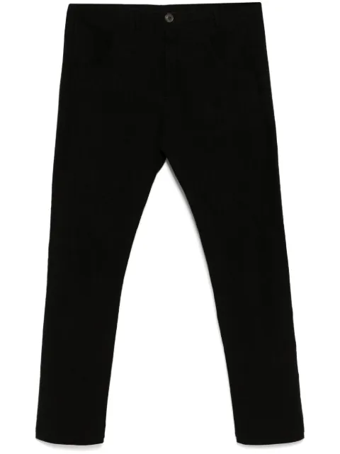 Label Under Construction buttoned trousers Black FMPN169CMIBLK