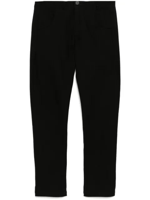 Label Under Construction tapered trousers Black FMPN169VAL