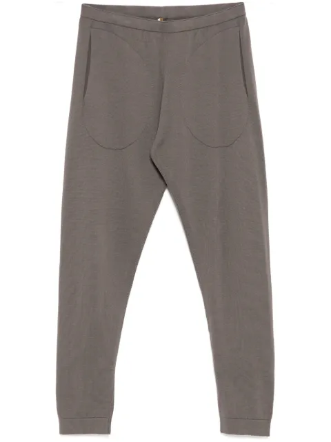 Label Under Construction elasticated waist trousers Grey YMPN119ZER4MLTRY