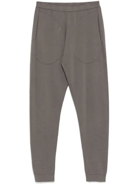 Label Under Construction elasticated waist trousers Grey YMPN119ZER4GRY