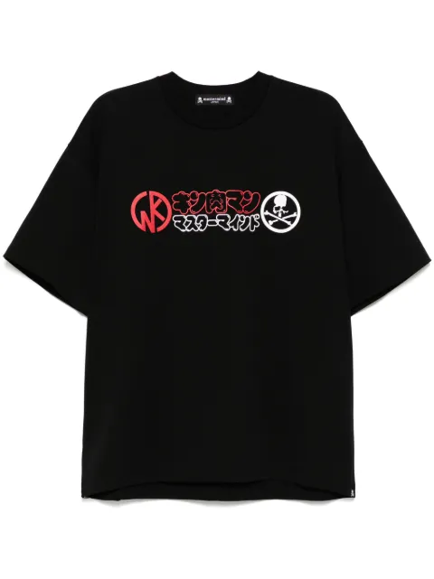 Mastermind Japan x Kinniku Man Buffalo man T-shirt Black MJ24C13TS115