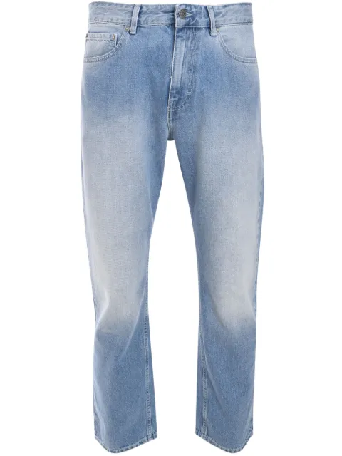Roberto Cavalli logo-patch jeans Blue URJ218VT001