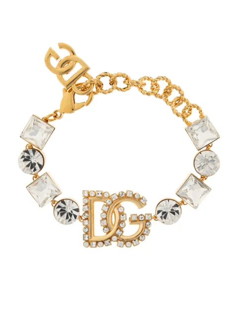 Dolce & Gabbana logo-plaque bracelet Gold WBR2L2W1111