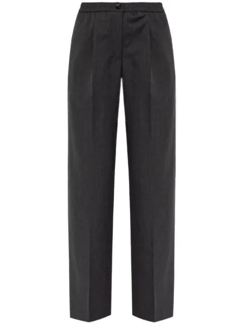 SAMSOE SAMSOE straight-leg trousers Black F24400134