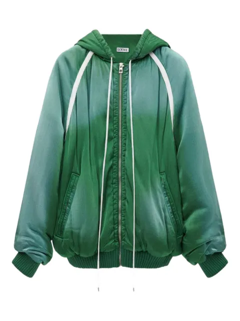 LOEWE zip-up track jacket Green H526Y02WB4