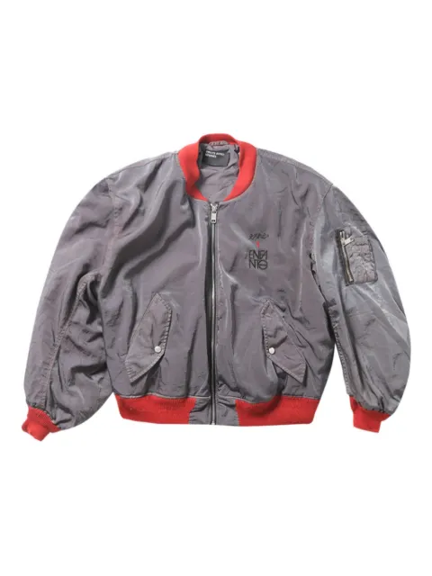 Enfants Riches Déprimés embroidered bomber jacket Grey 030534