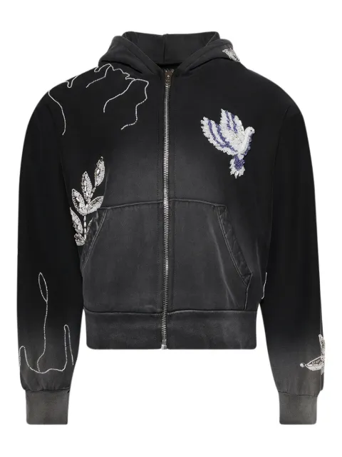 EARTHLING VIP cotton hoodie Black BREAKOFDAWNHOODIE