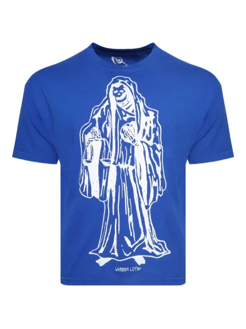 Warren Lotas Scales of Justice T-shirt Blue SS251016GDDZB1048