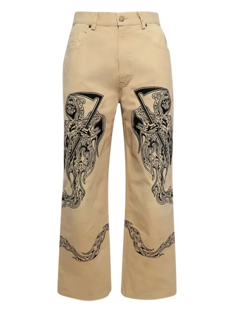 Warren Lotas cotton straight jeans Neutrals SS252027ABTN1065