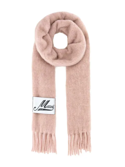Marni fringed scarf Pink ASZC0005A0UTW918