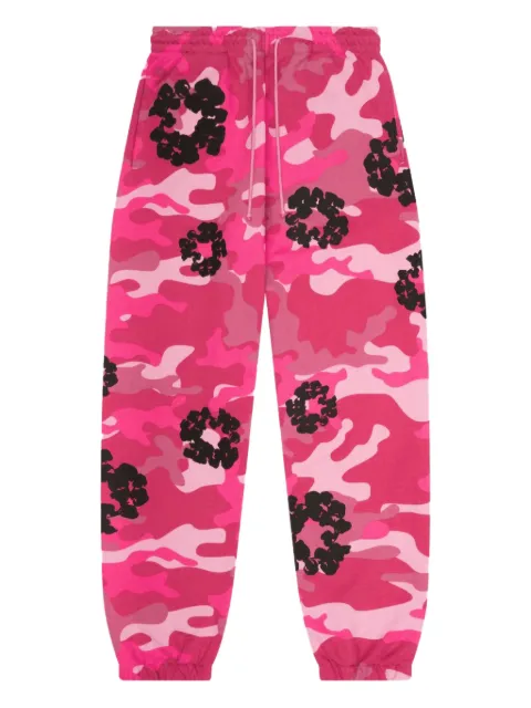 Denim Tears Wreath track pants Pink DT066