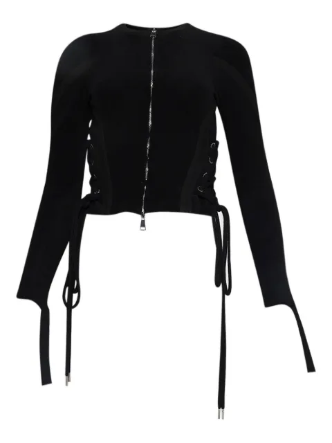 Natasha Zinko towelling muscle top Black RS25NZ50301